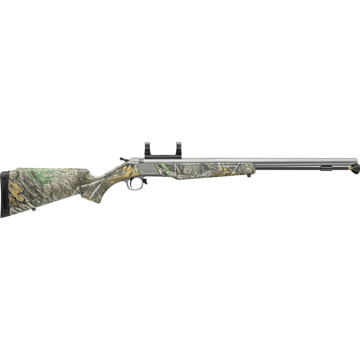 CVA Wolf V2 SS/Blk Muzzleloader Combo