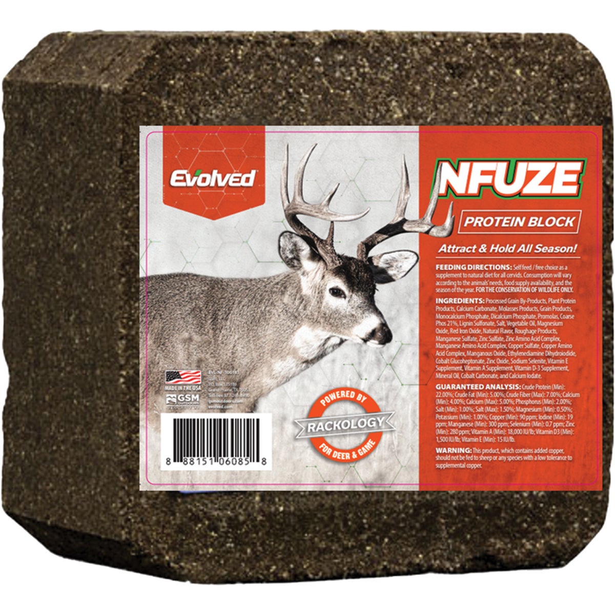 Evolved Habitat NFUZE 20lb Protein Block