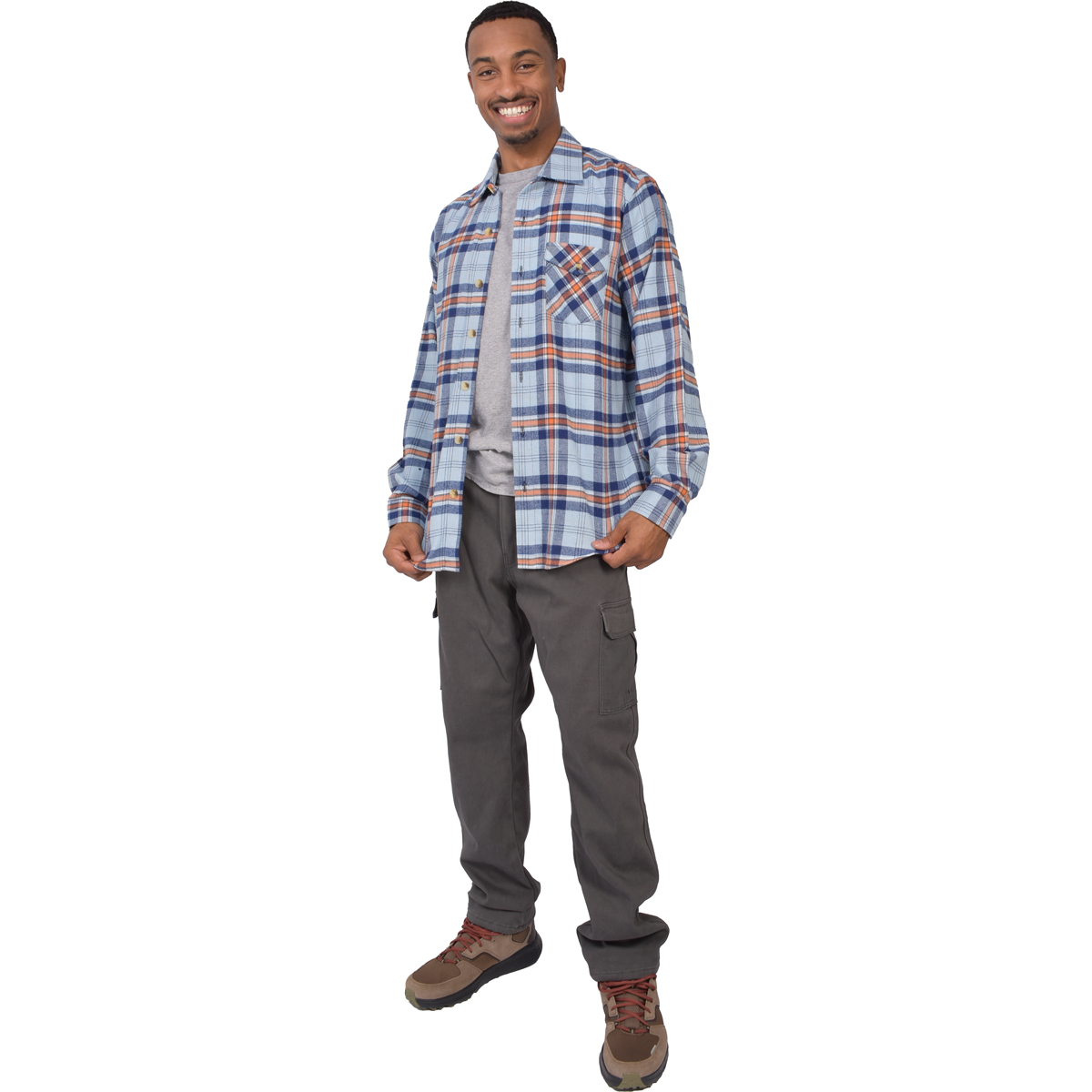 Canyon Creek Men's Plaid Flannel Shirt