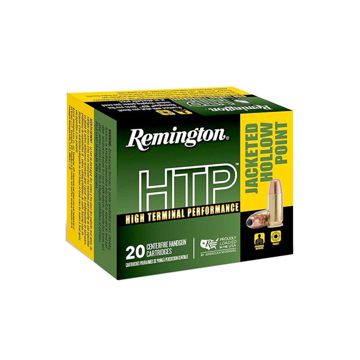 Remington HTP 9mm Luger 147 Grain Ammunition