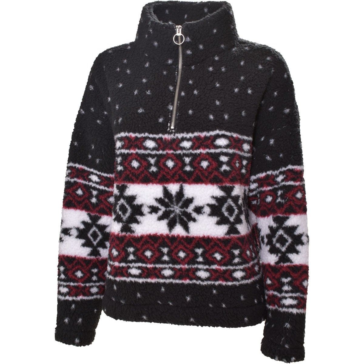 Canyon Creek Women's Aztec 1/4 Zip Softshell Jacket