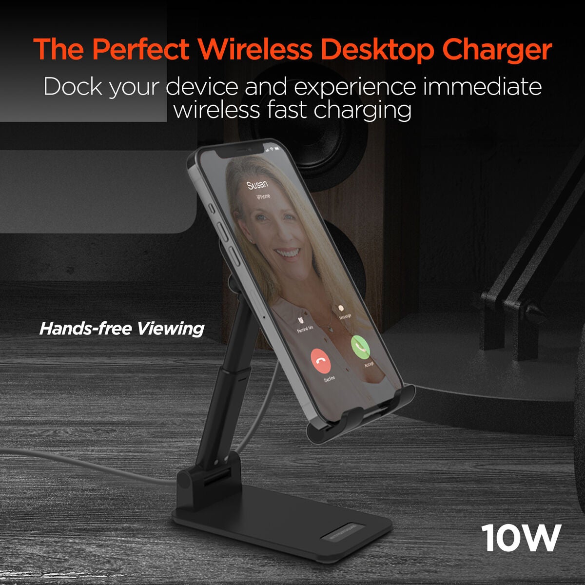 Hypergear Power Fold 10W Wireless Charging Stand