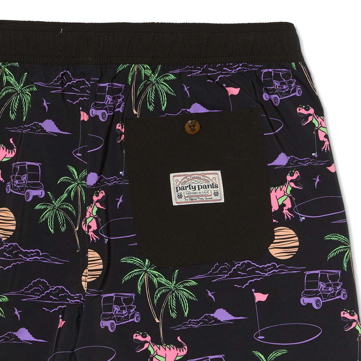 Party Pants Men's Big Putt Party Starter Shorts