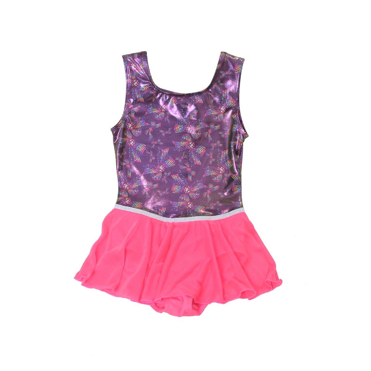 Jm Kids Girl's Glossy Bows Tank