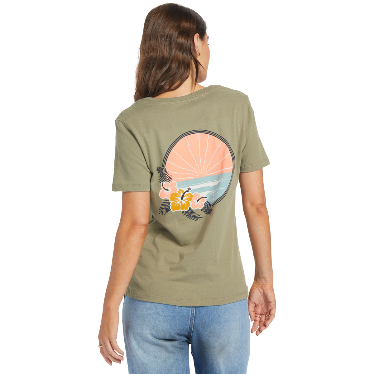 Roxy Women's Short Sleeve V-Neck Tee