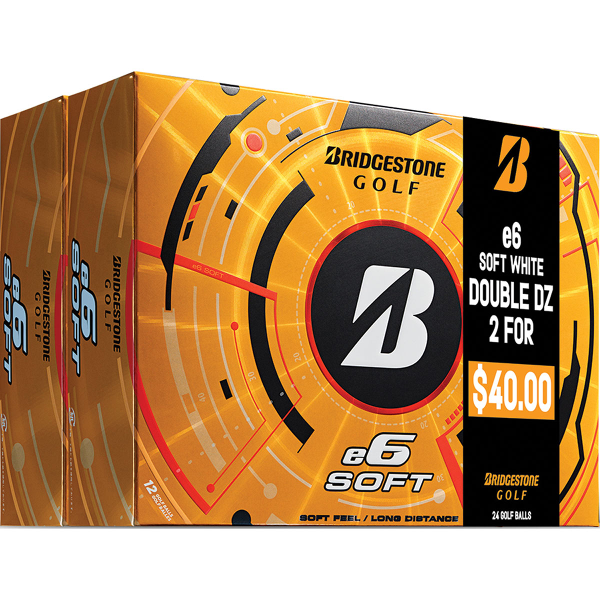Bridgestone E6 Soft USA Double Dozen
