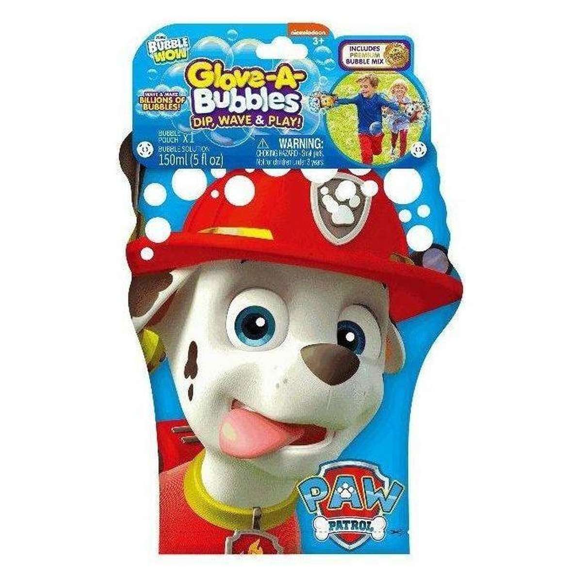 Zuru Paw Patrol Glove-A-Bubbles Outdoor Bubble Toy
