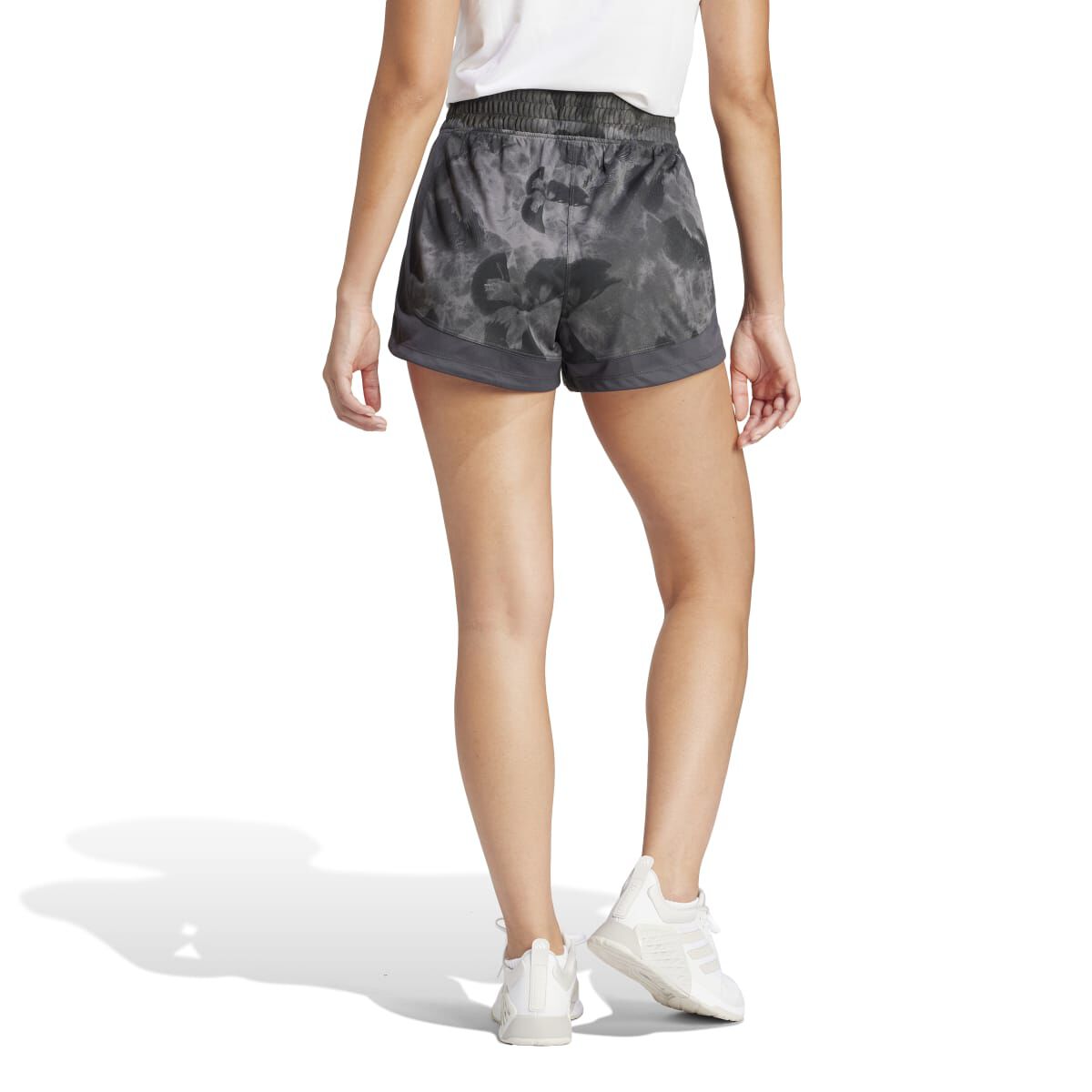 adidas Women's Flower Tie-Dye Knit Shorts