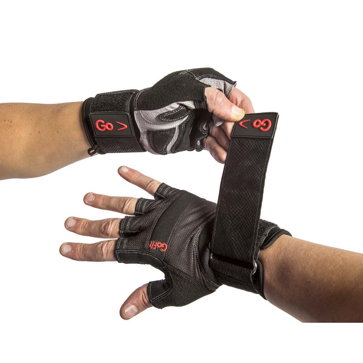 Go Fit Men's Extreme AG Training Glov with WristWrap