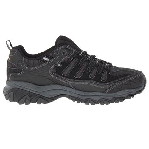 Skechers Men's Qtr Cut Out Lace Up Trail Shoe W/Memory Foam