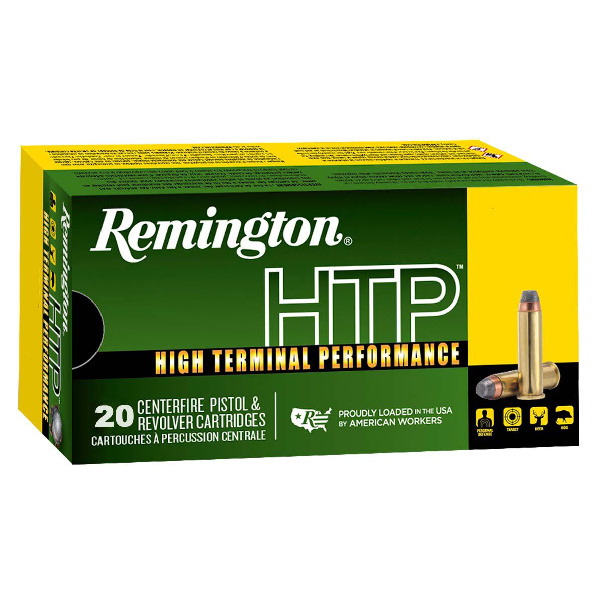 Remington .357 HTP Magnum 110GR Ammunition
