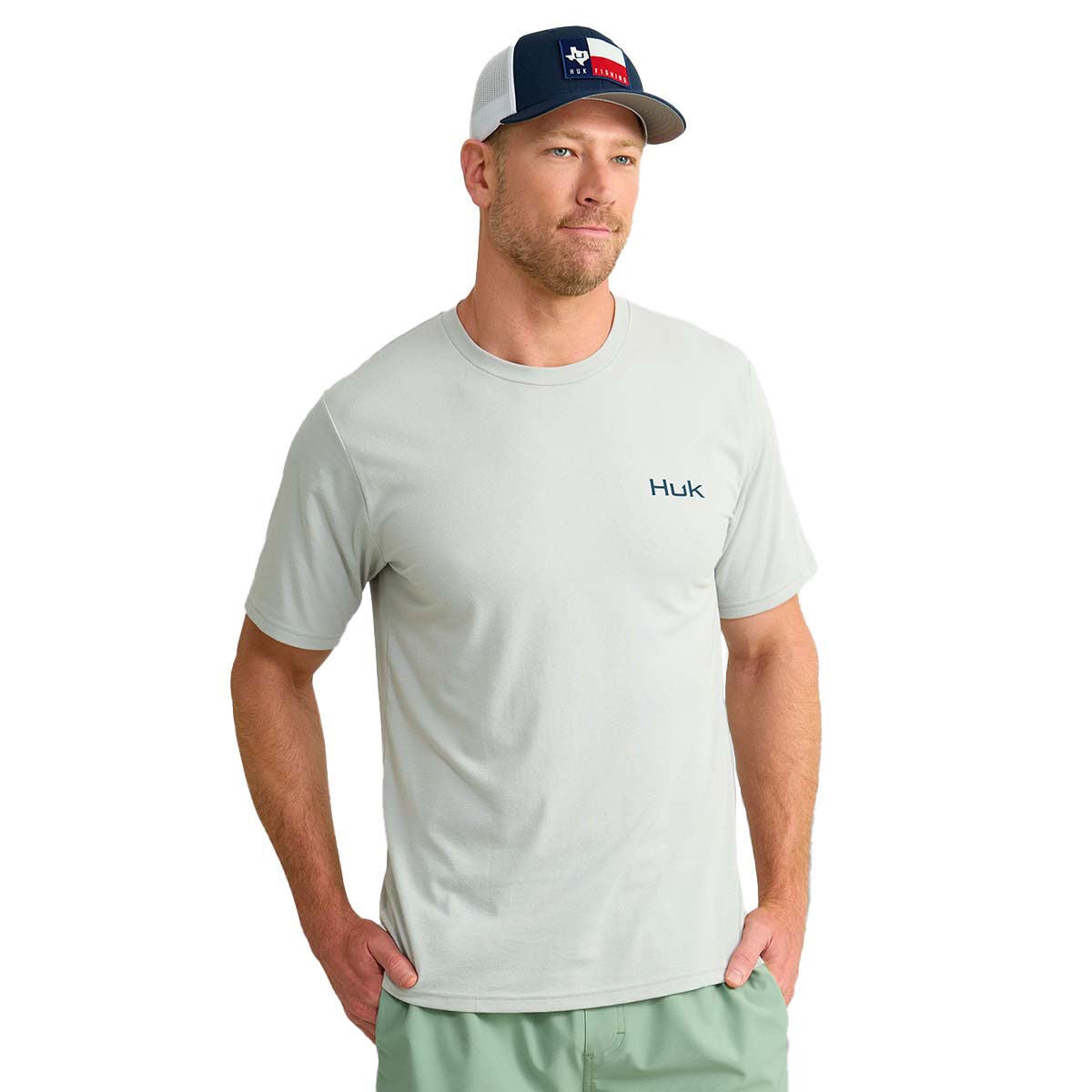Huk Men's Short Sleeve USA Fishing T-Shirt