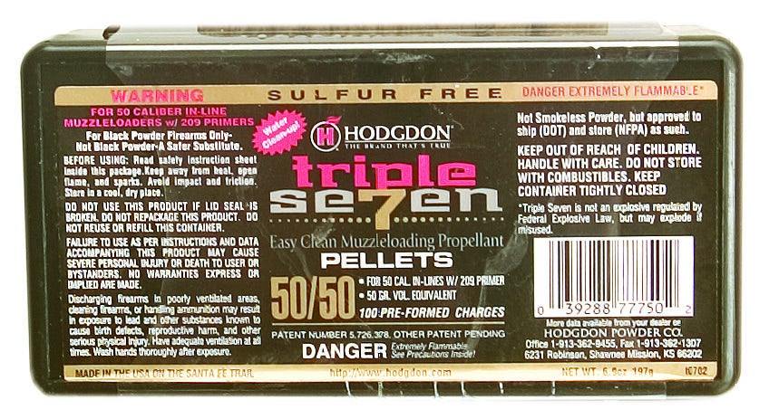 Hodgdon Triple 7 Pellets