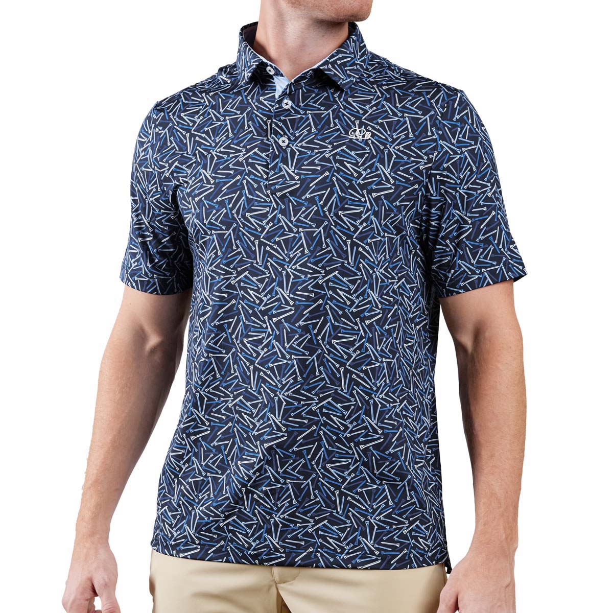 Good Good Golf Men's Tee Toss Polo