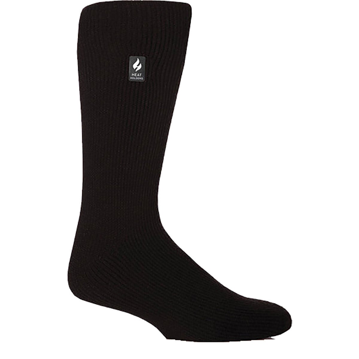 Heat Holders Joshua Solid Crew Black Socks