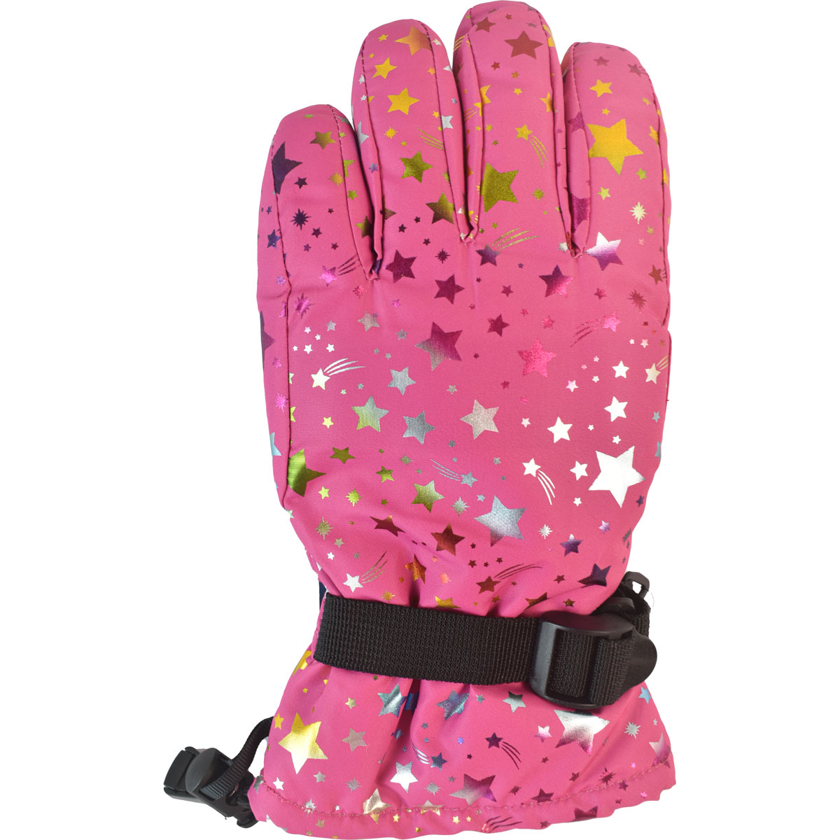 Huntworth Girls' Fleece Lined Star Gloves
