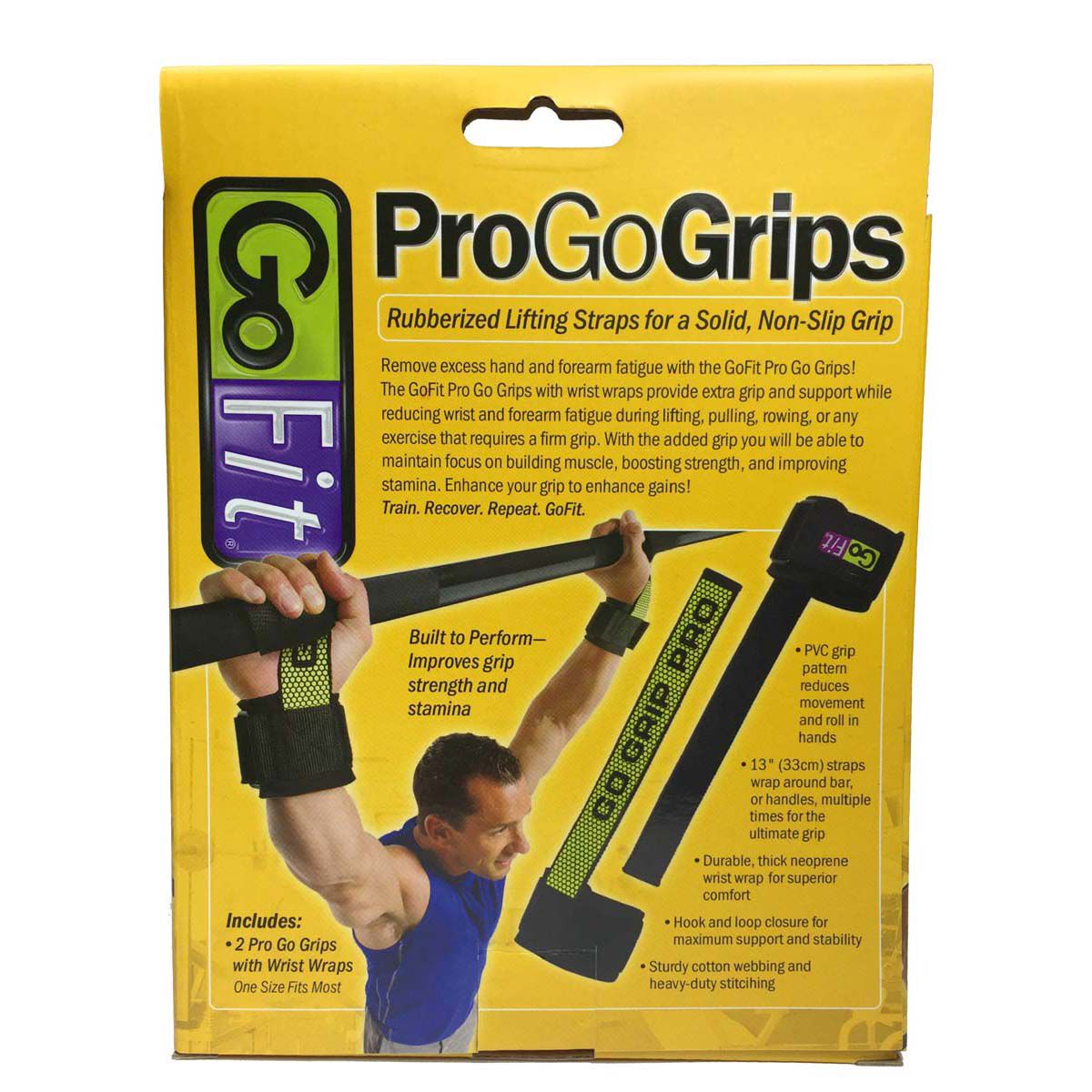 Go Fit GoGrip Pro Wrist Straps
