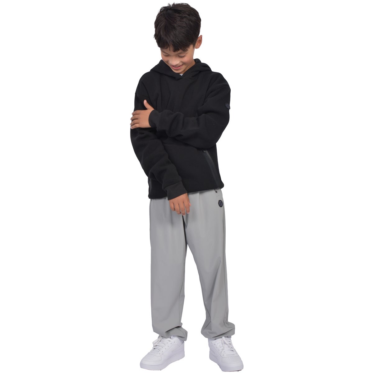 Powerflex Boy's Michael Pullover Zip Hoodie