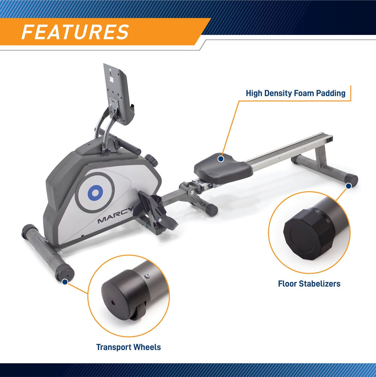 Marcy NS-40503RW Rowing Machine