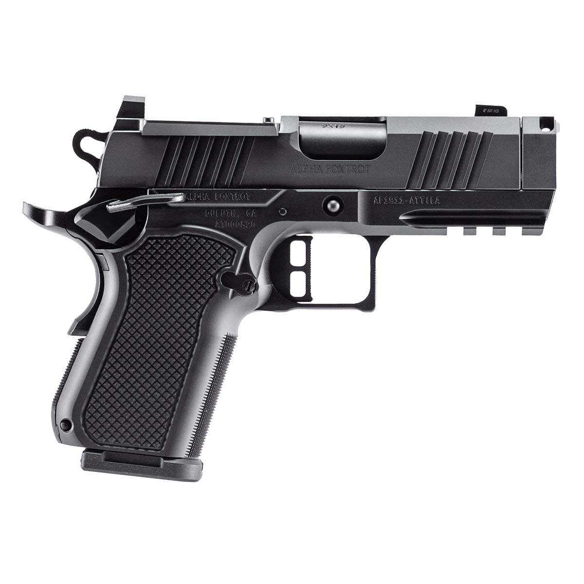Alpha Foxtrot AF1911 ATTILA 9MM 3.5 10R Pistol