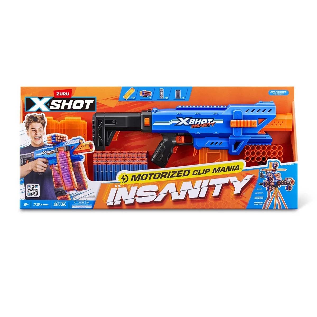 X-shot Motorized Clip Mania