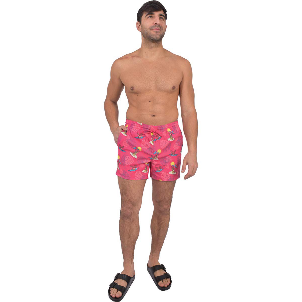 Aeroline Men's 5" 2in1 Buck Swim Trunk