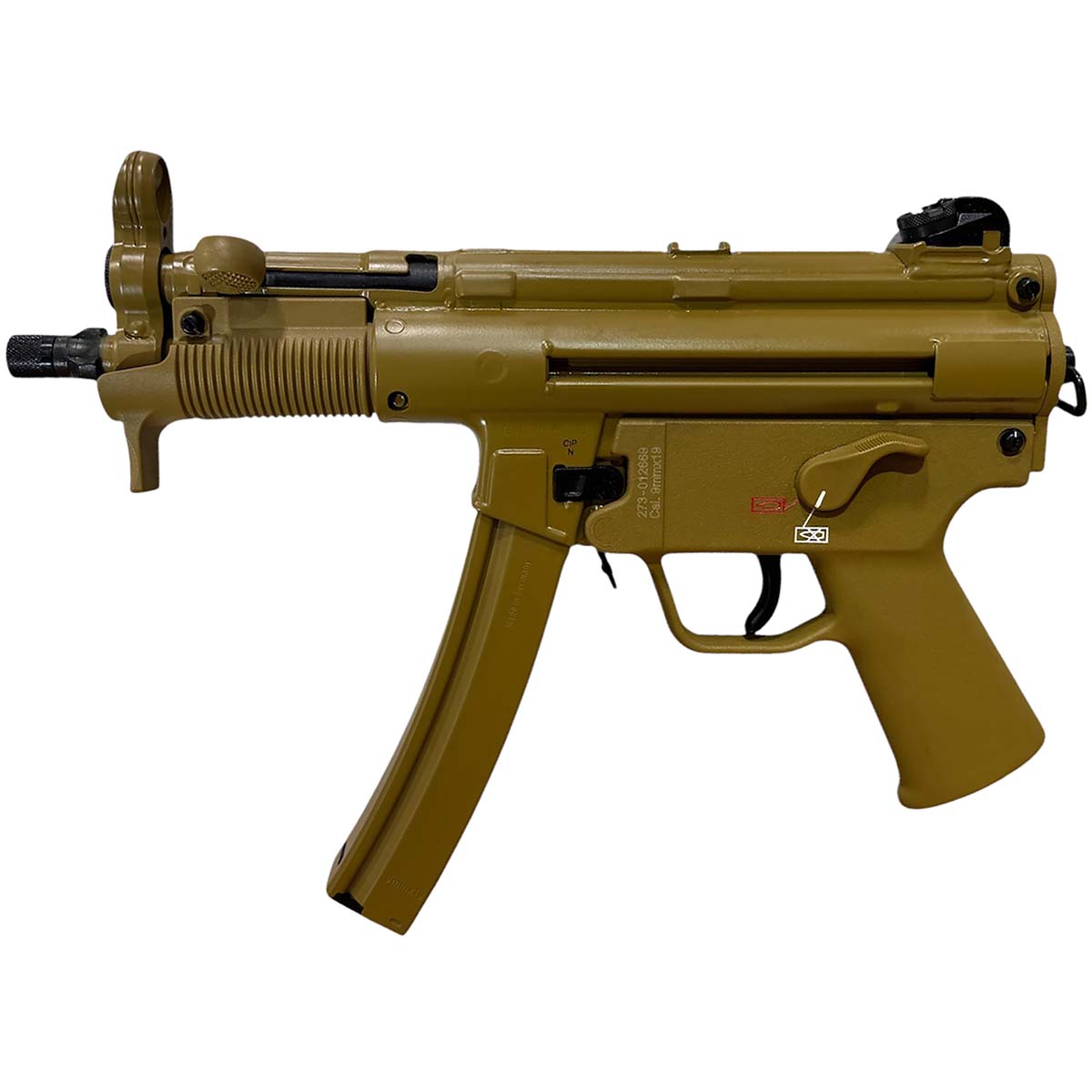 H & K SP5K-PDW RAL8000 9mm 4.53" Pistol