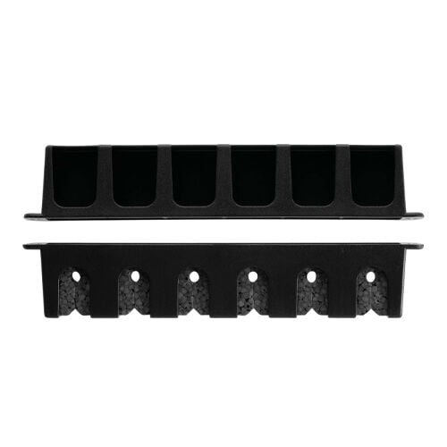 berkley fishing 4 rod racks vertical Short Stack Holder 3 or rod (with or w/o track mount) 4 rod w 45 degree track bracket / Black Crafted from durable Berkley Vertical 6 Rod Rack