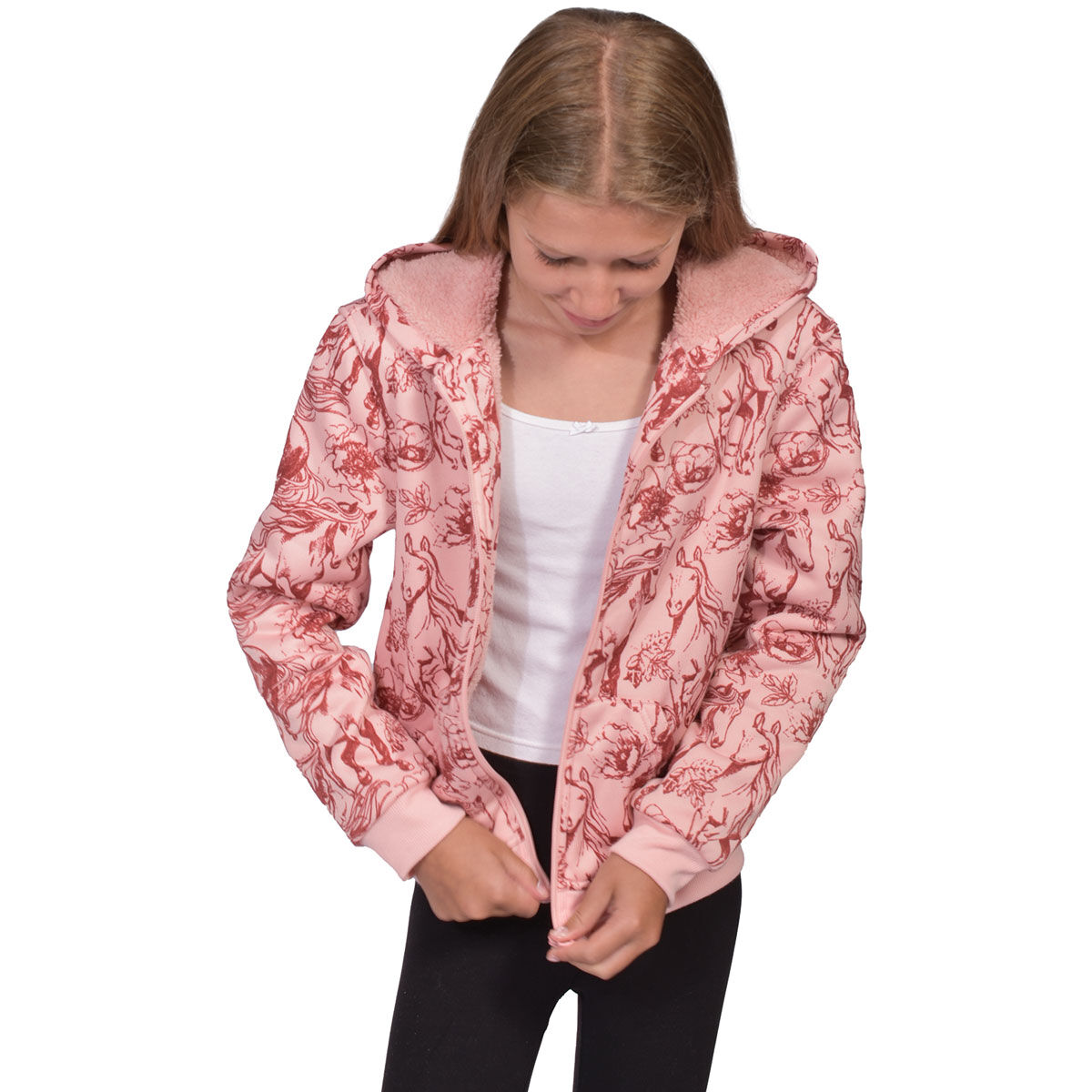 Canyon Creek Girl's Sherpa Hoodie