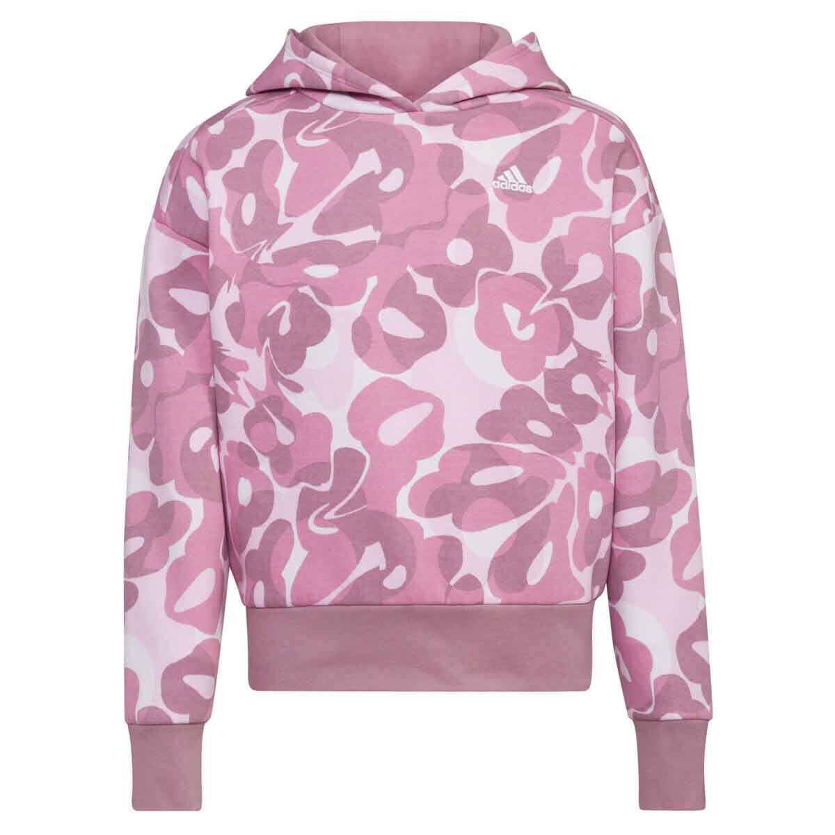 adidas Girl's Print Hoodie