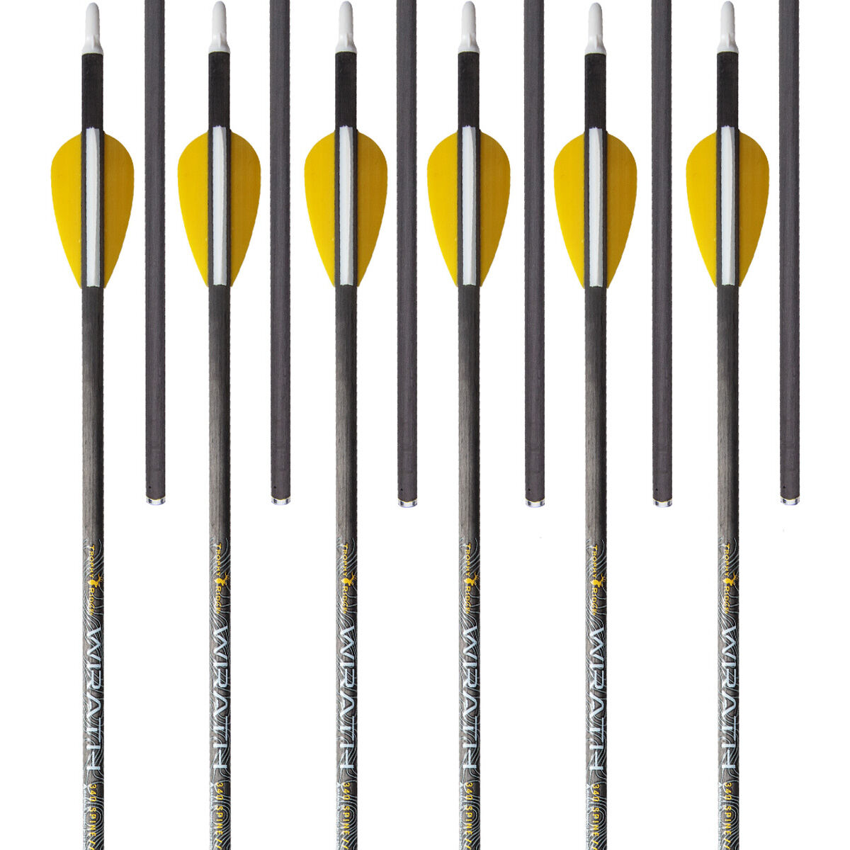 Trophy Ridge Wrath Bow Arrows 6 Pack