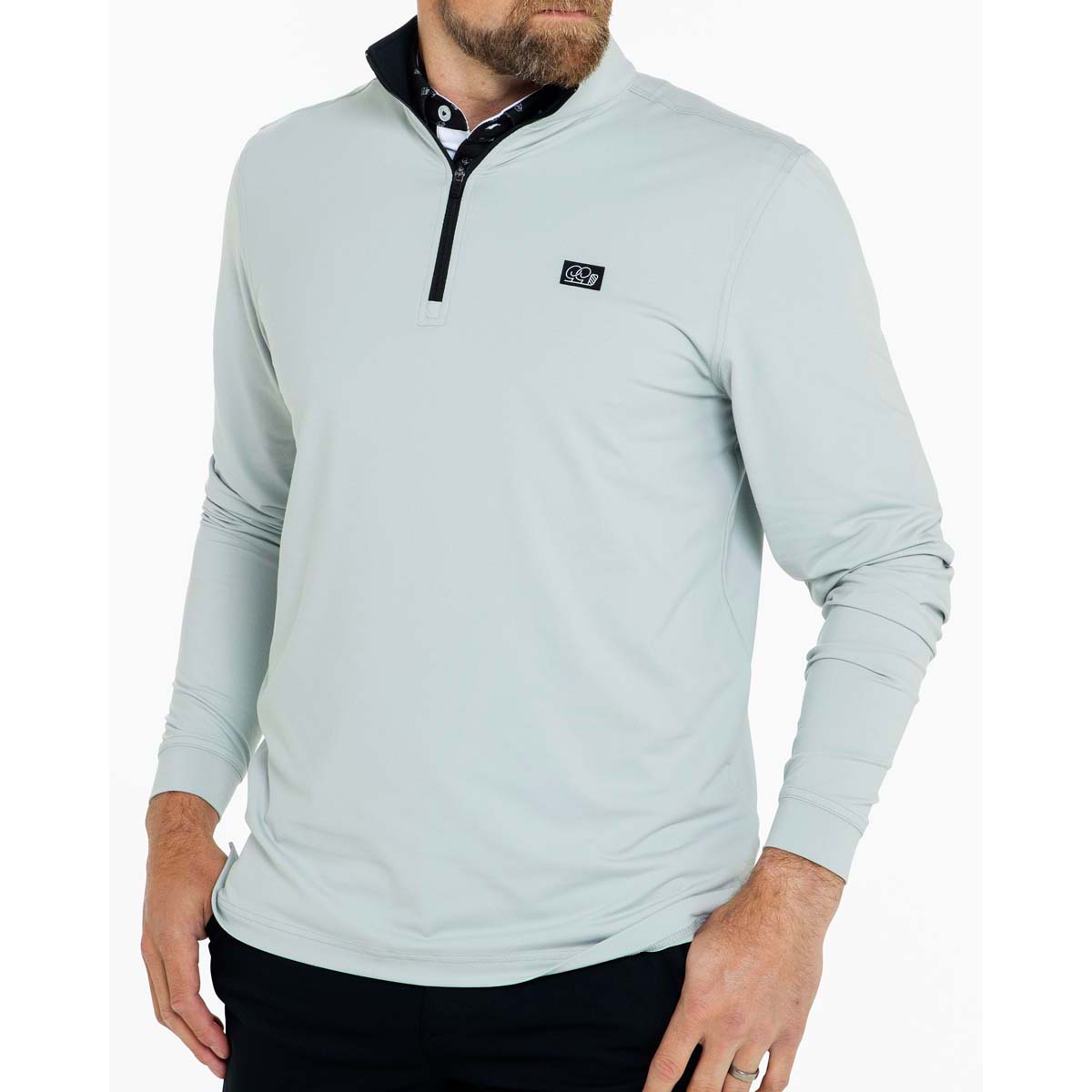 Good Good Golf Men's Albatross Quarter-Zip Golf Pullover