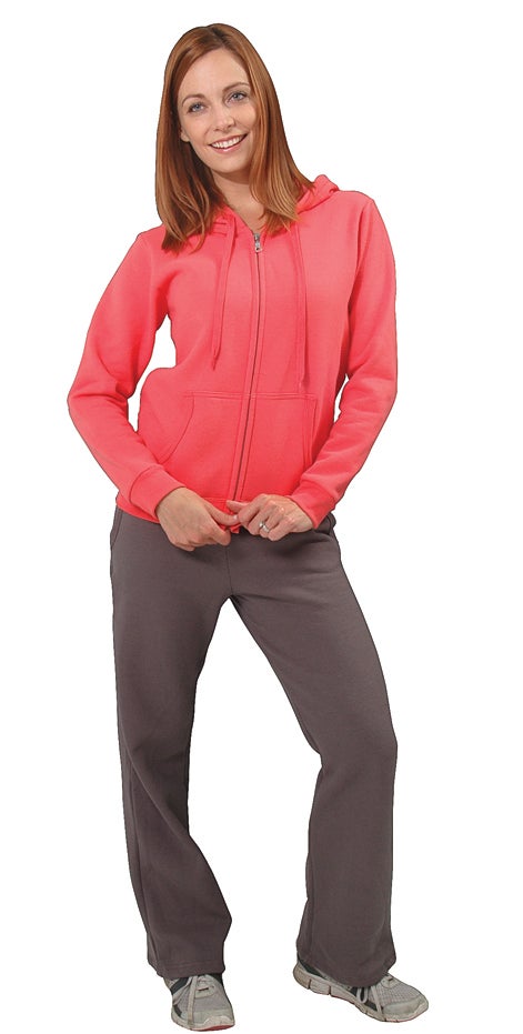Gildan Ladies' Open Bottom Pocketed Sweatpants
