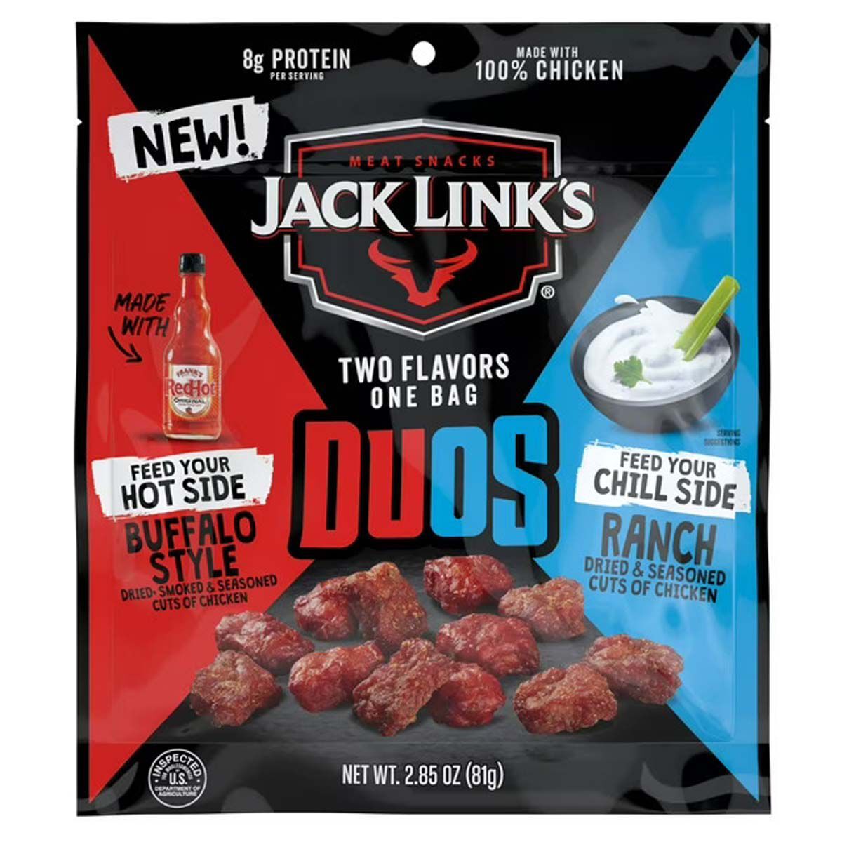 Jack Link's 2.85oz Red Hot/Ranch Jerky