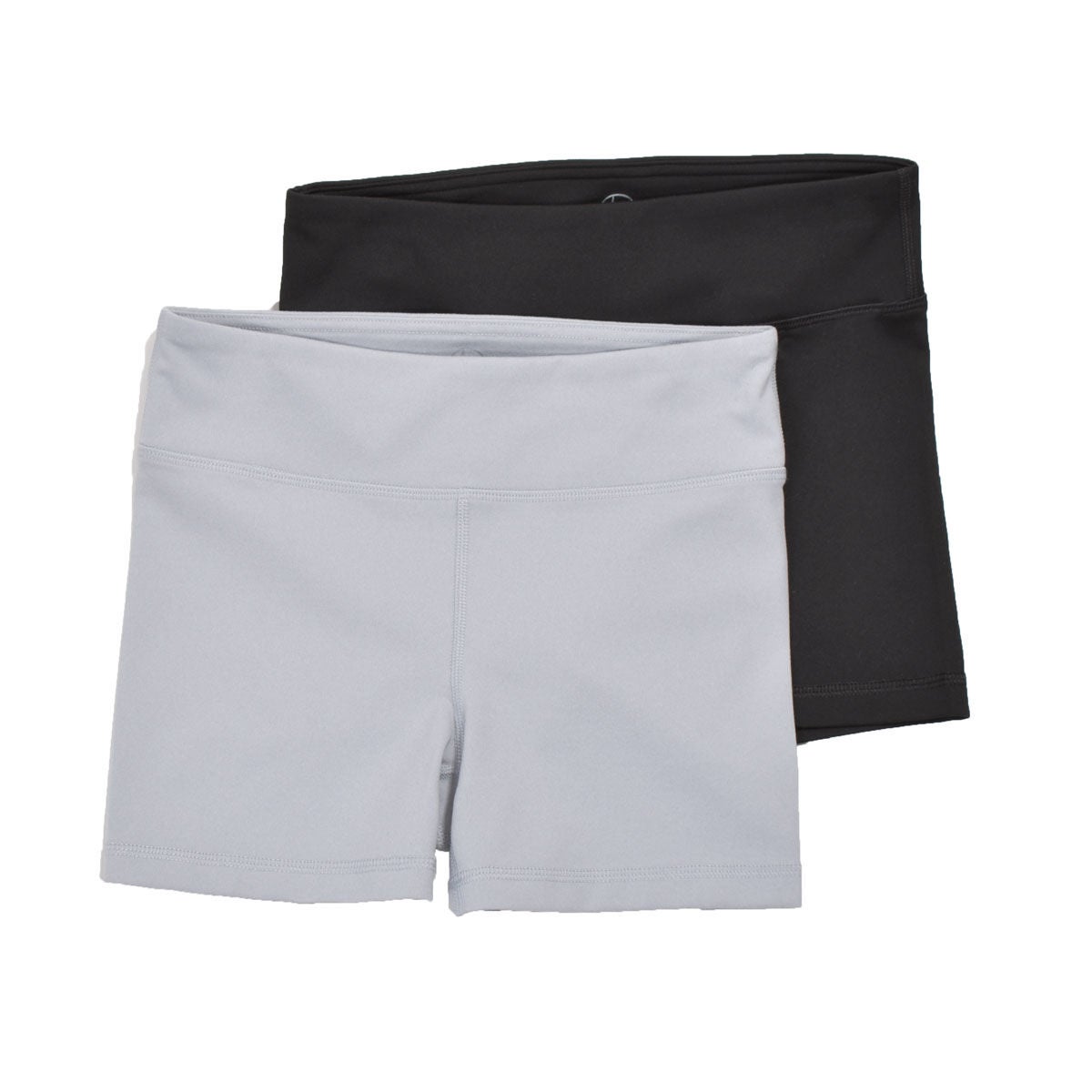 90 Degree Girls' 2Pack Biker 3" Short