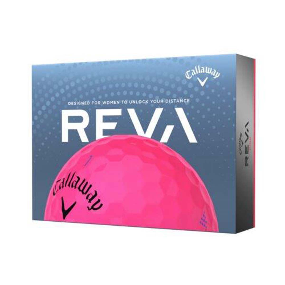 Callaway Golf 2023 Reva Lady Pink Golf Balls 12 Pack