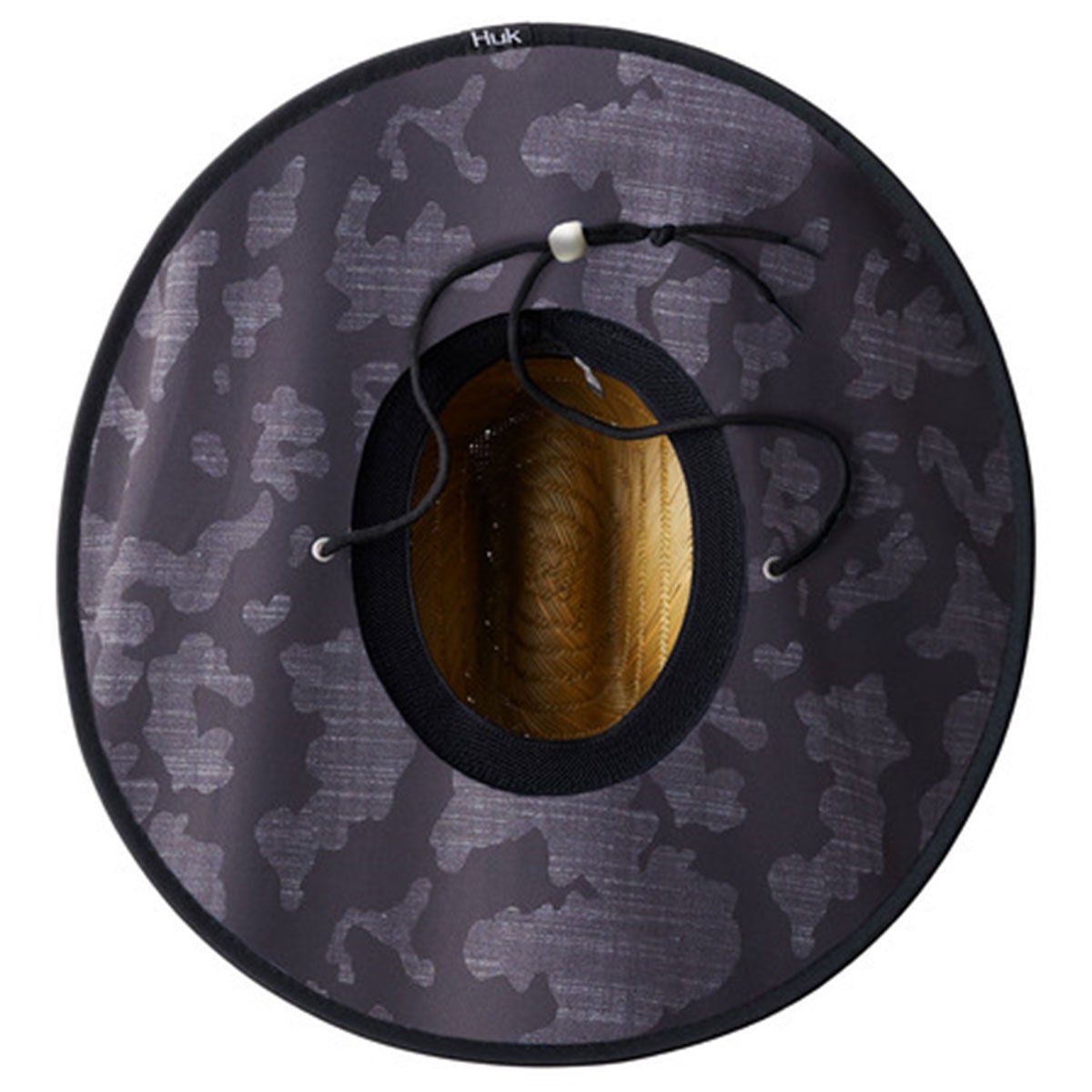 Huk Men's Camo Lakes Straw Hat1