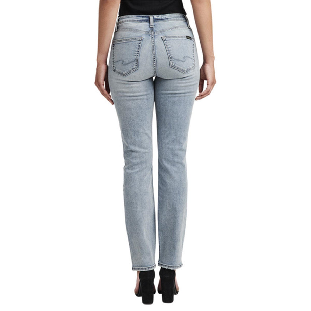 Authentic Silver Jeans Women's Slim Straight Jeans