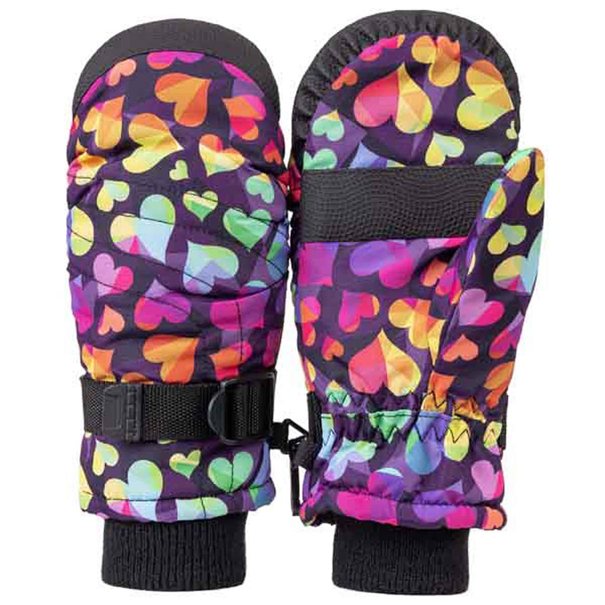 Huntworth Girls' Waterproof Ski Mittens