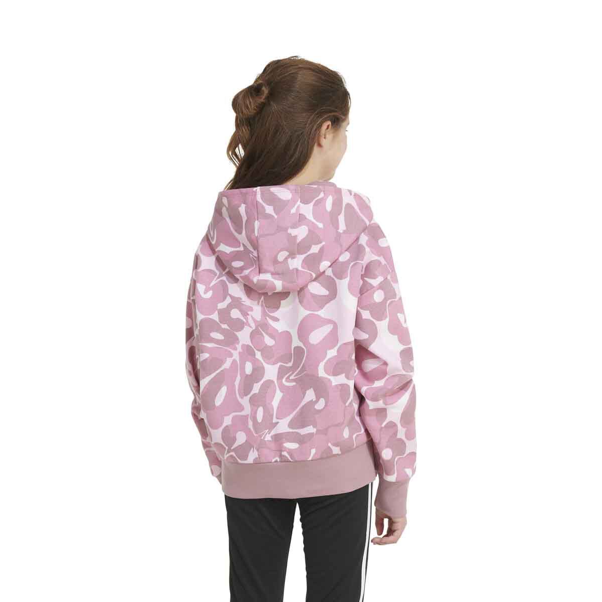 adidas Girl's Print Hoodie
