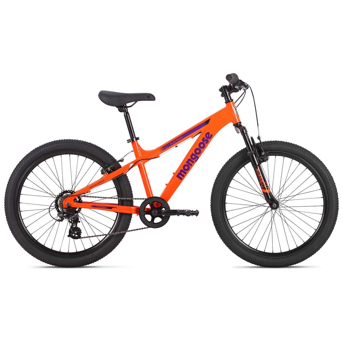 Mongoose Boys' 24" Mountain Flatrock Bike