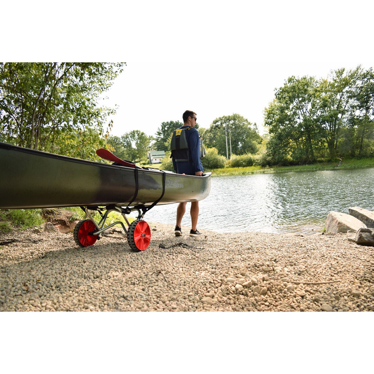 Malone ClipperTRX Deluxe Kayak/Canoe Cart (with no-flat tires)