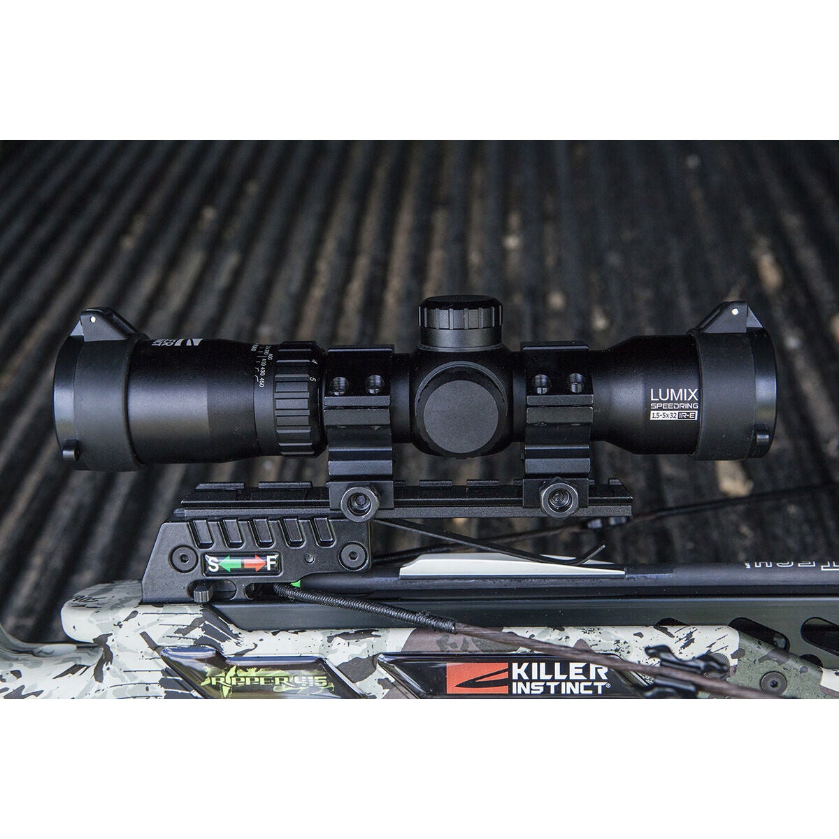Killer Instinct Lumix Speedring  1.5-5x32 Crossbow Scope