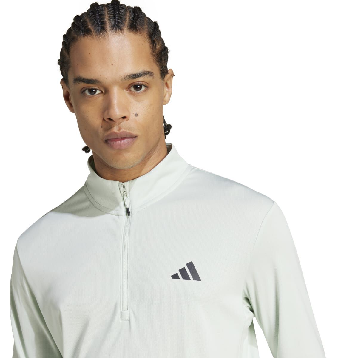 adidas Men's 1/4 Zip Long Sleeve