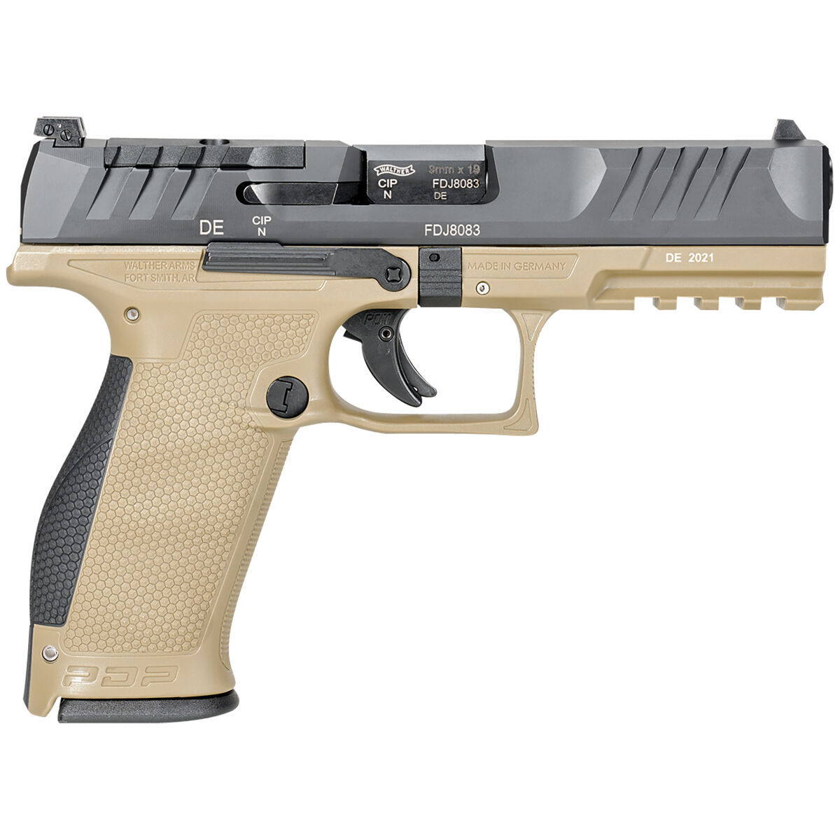 Walther 2858380 PDP Optic Ready 9mm Pistol