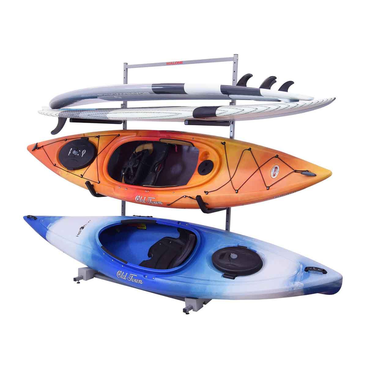 Malone FS Rack Floor Based Storage System 2 Kayak & 2+ SUP Storage Rack
