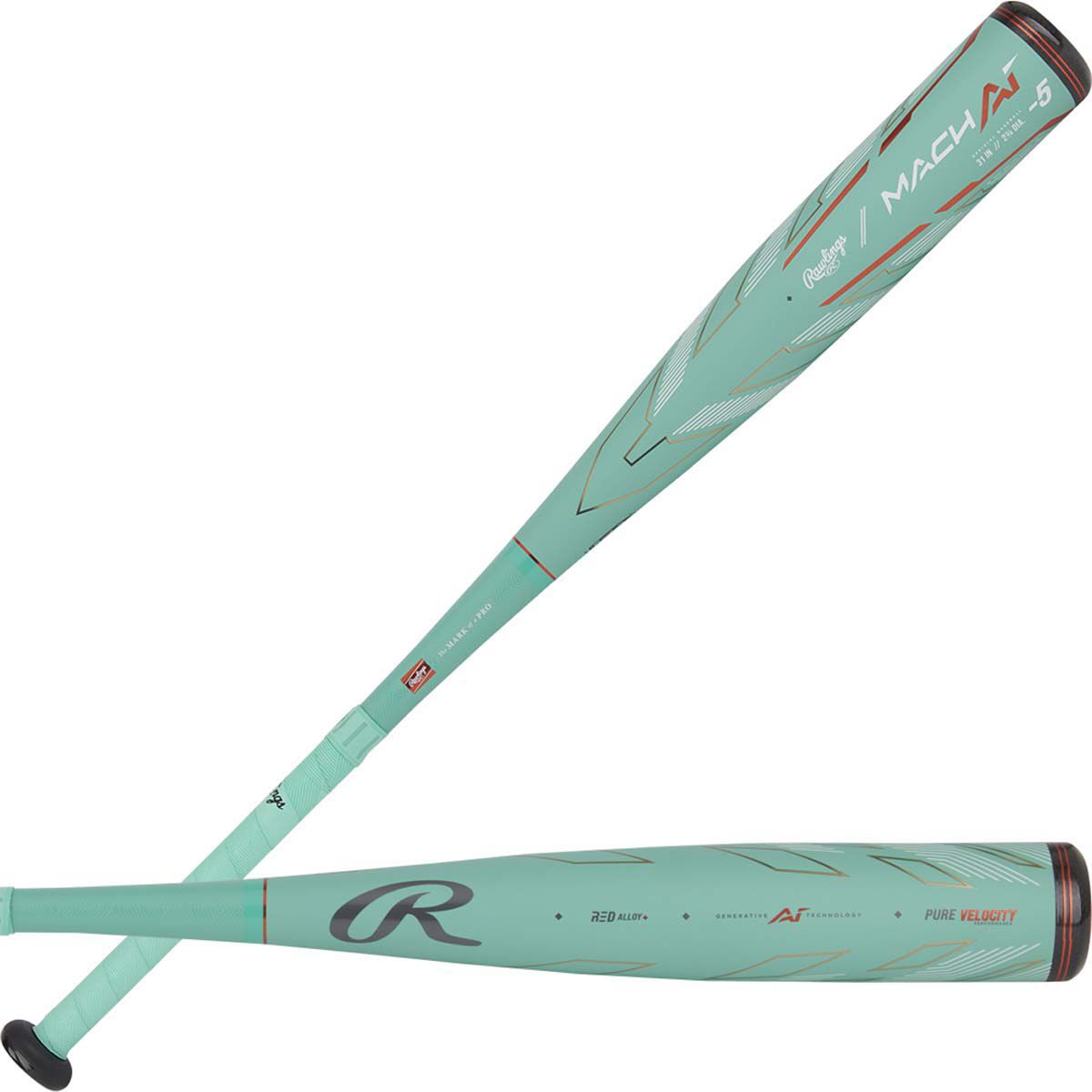 Rawlings Mach AI (-10) 2 3/4" USSSA Bat