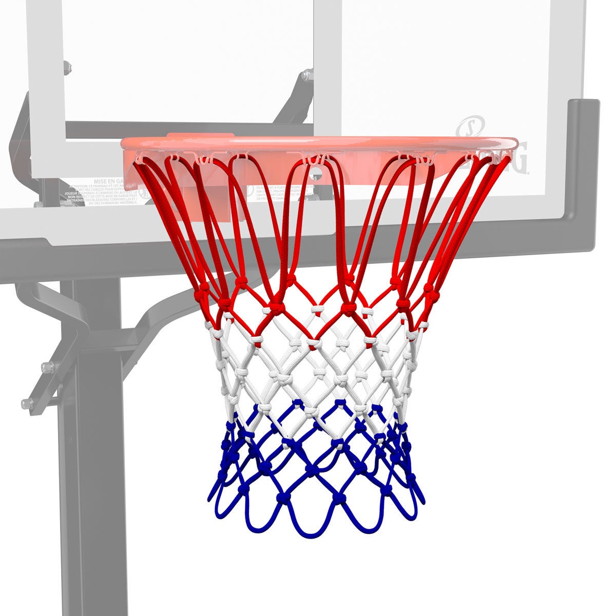 Spalding Heavy Duty Red, White & Blue Net