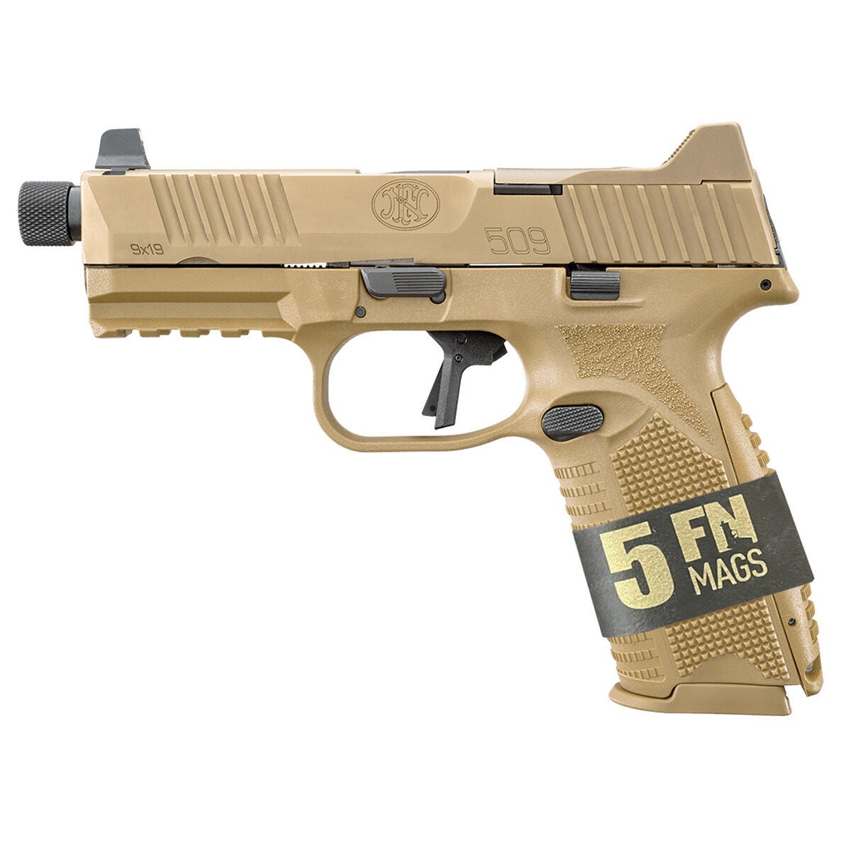 Fn 509T FDE/FDE 2X10+3X10 Pistol
