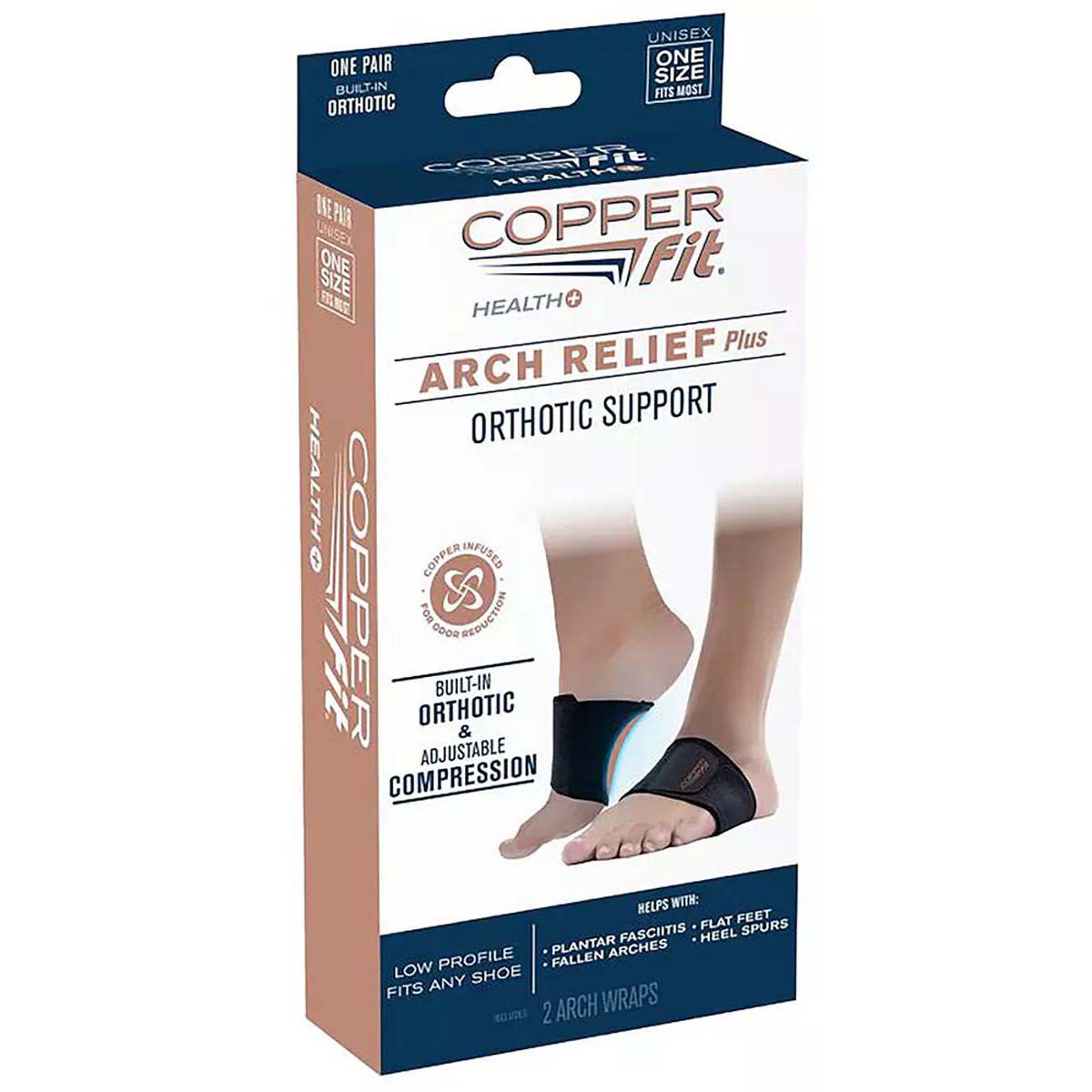 Copper Fit Arch Relief Compression Bands